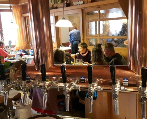 Wirtsstube im Gasthof Zum Brunnen